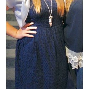 Layered spaghetti strap dress